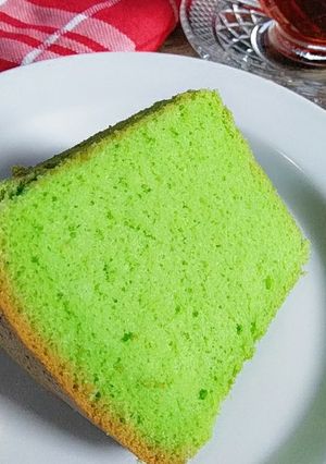 Foto resep Chiffon Cake Pandan (4 telur) 🍃🍃