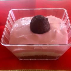A picture of Rose Jambu cheesecake.