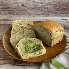 Roti Tawar Discard Sourdough Matcha (Eggless)-レシピのメイン写真