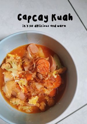 Foto resep Capcay Kuah (No ribet)