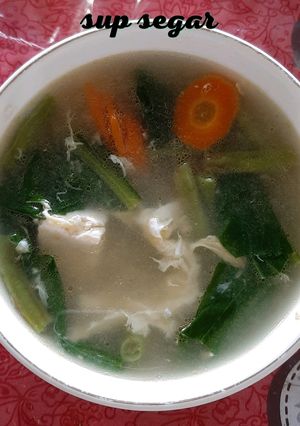 Foto resep Sup segar sehat