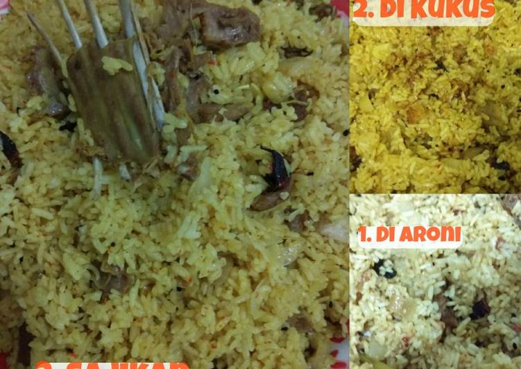Bagaimana Membuat Nasi Kebuli Kambing, Lezat