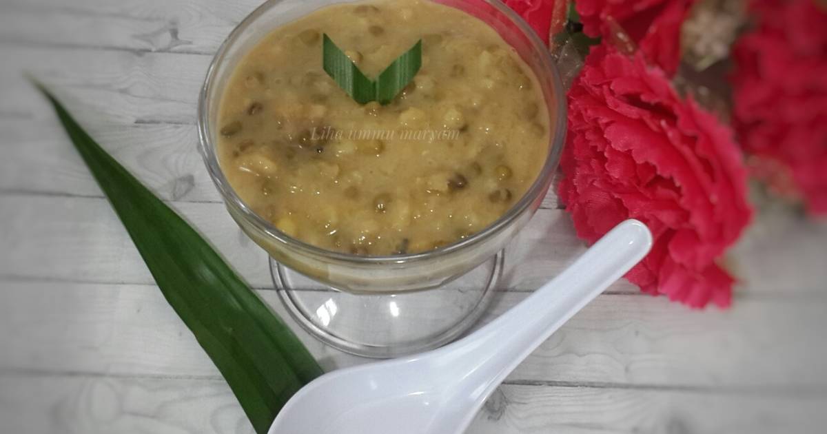 Resep Bubur Kacang Hijau Beras Ketan Oleh Liha Ummu Maryam Cookpad