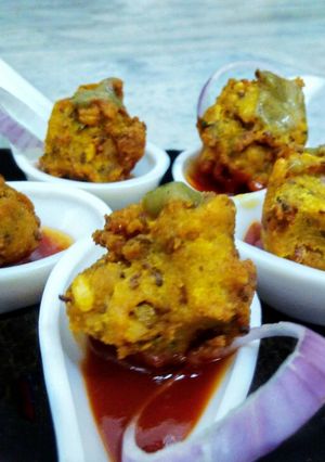 A picture of Moong Chana Pakora.