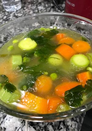 صورة لوصفة شوربه خضار