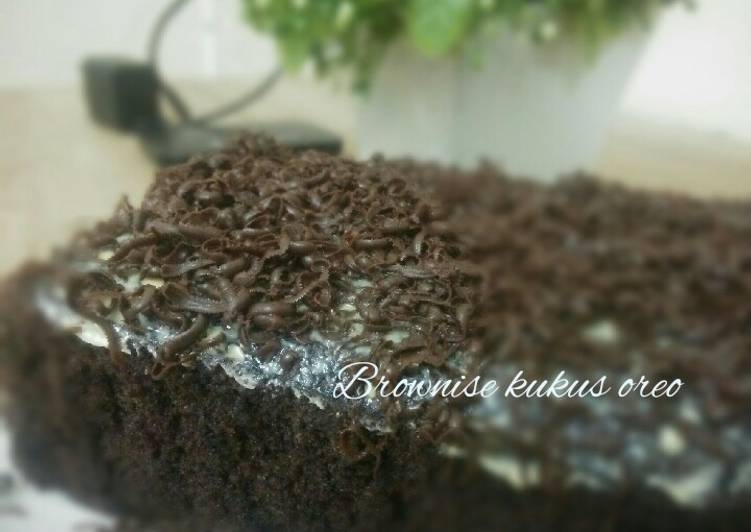 Resep Brownies kukus oreo yang Sempurna