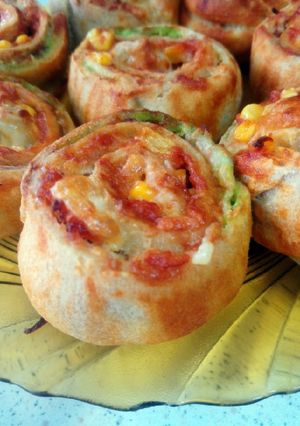 Pizzafészek gluténmentesen recept fotója