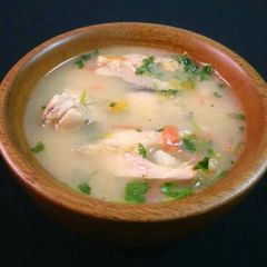 A picture of Zero Oil Fish Stew.