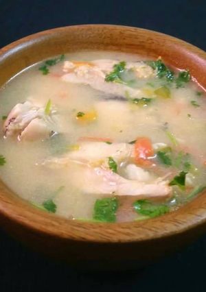 A picture of Zero Oil Fish Stew.