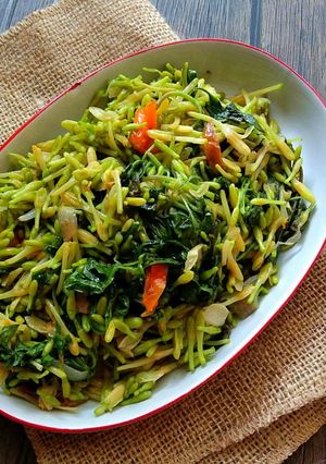 Foto resep Tumis Bunga Pepaya