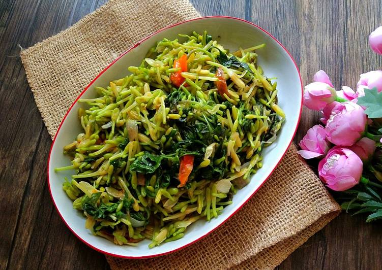 Tumis Bunga Pepaya