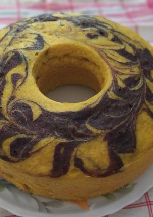 Foto resep Bolu Labu 🎃 Kuning Kukus