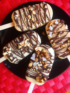 Una foto de Magnum fit de melocotón