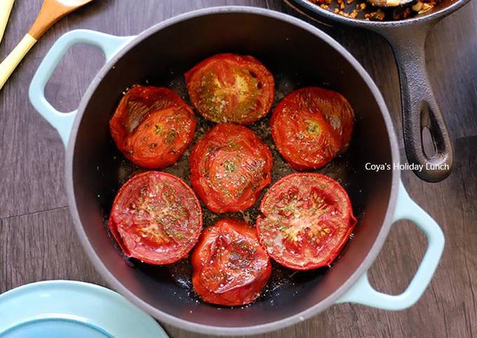 濃郁多汁烤番茄-烤箱料理 食譜成品照片