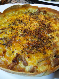 Una foto de Quiche Lorraine sin complicaciones