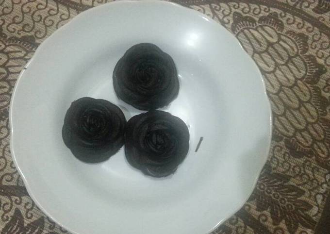 "Black Rose" si brownies irit foto resep utama