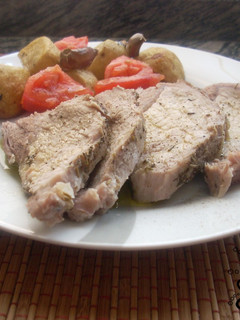Una foto de Lomo a la sal