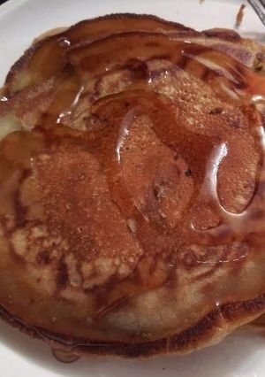 A picture of Home-made pancakes.