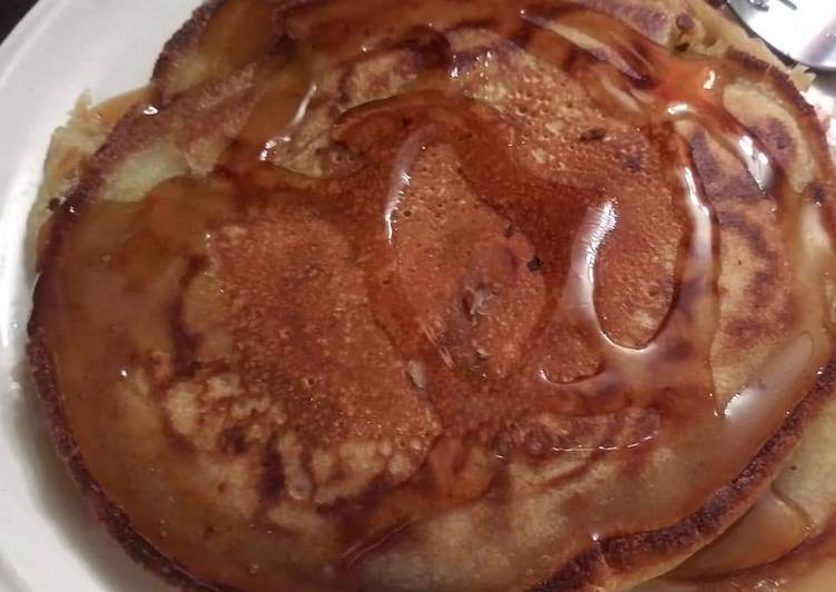 Home-made pancakes