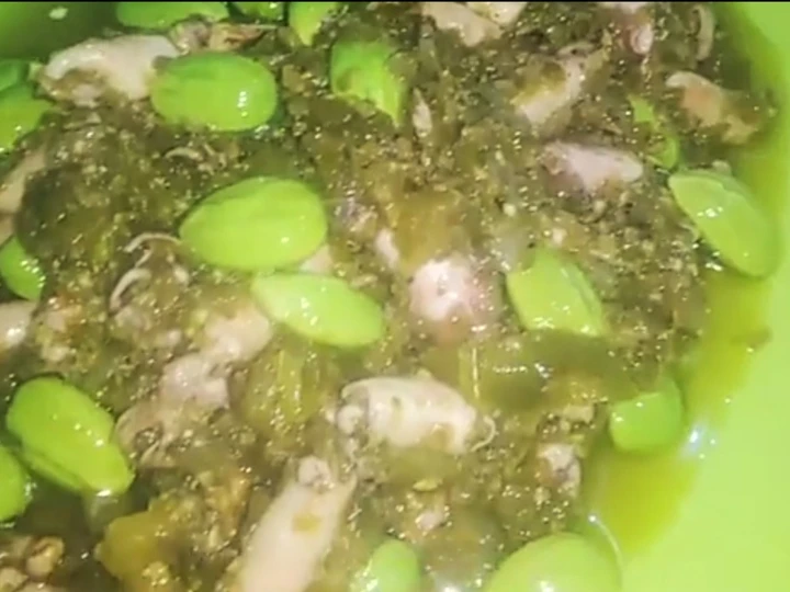 Recipe Cumi Asin Pete Sambal Hijau Ala-ala Me the Delicious Appealing