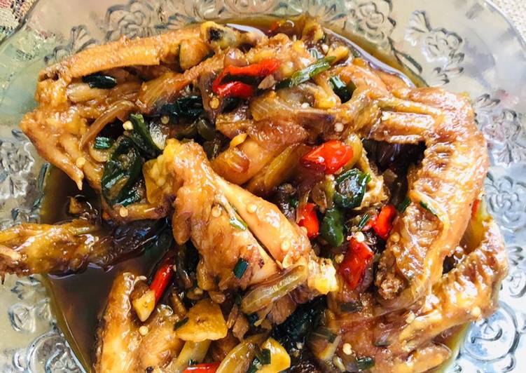 Resep Ayam Kecap Pedas Manis favorit ?, Lezat