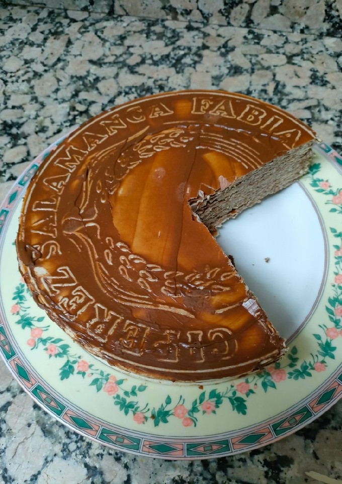 Una foto de Tarta de obleas