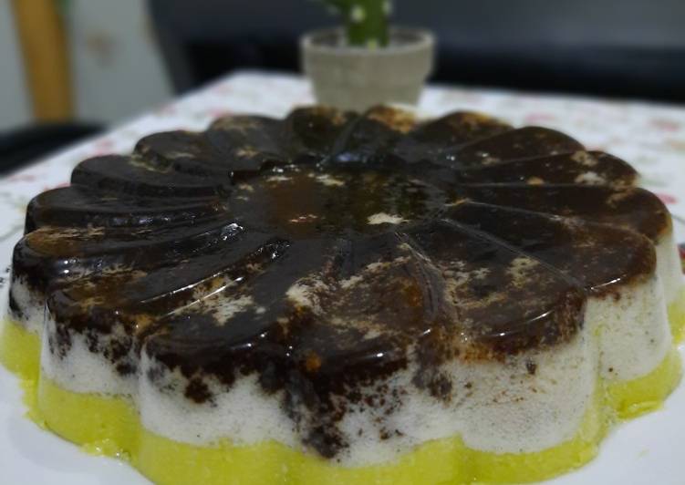 Puding Alpukat Oreo foto resep utama