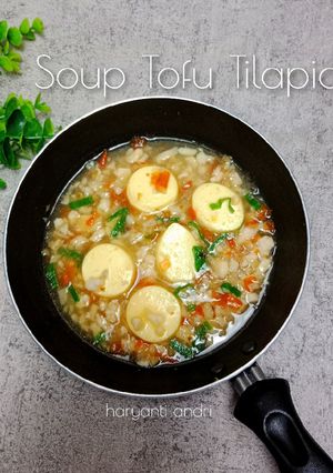 Foto resep MPASI - Soup Tofu Tilapia