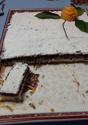 Una foto de Tarta de la Virgen de san. Lorenzo
