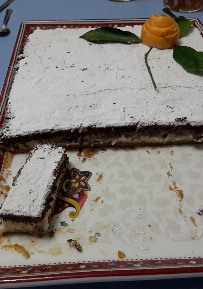 Una foto de Tarta de la Virgen de san. Lorenzo