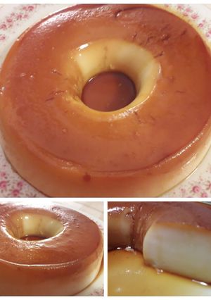 Una foto de Flan sin huevos 💕💕
