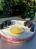 Lemon Blackberry Cheesecake
