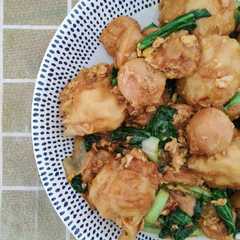 รูปของ Pangsit Goreng Viral ala Lek Gino