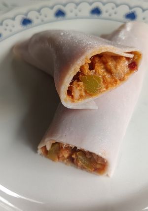 Una foto de Rollitos de pavo