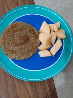 Una foto de Hot cakes de avena