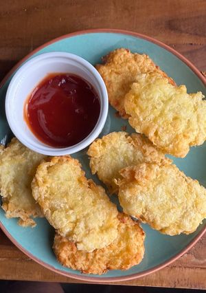 Foto resep Crispy cheesy hash brown