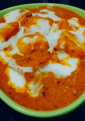A picture of Paneer Makhanwala.