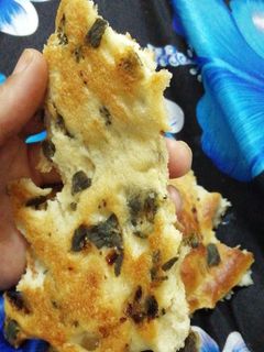 صورة لوصفة خبز بالزعتر الأخضر