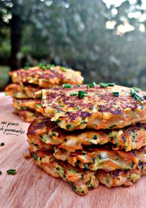 Une photo de Rostis carottes courgettes