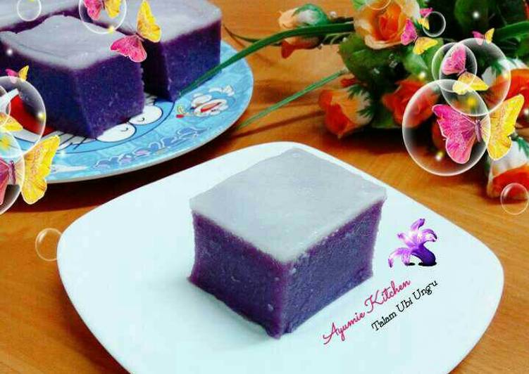 Resep ✺ Talam Ubi Ungu ✺, Enak