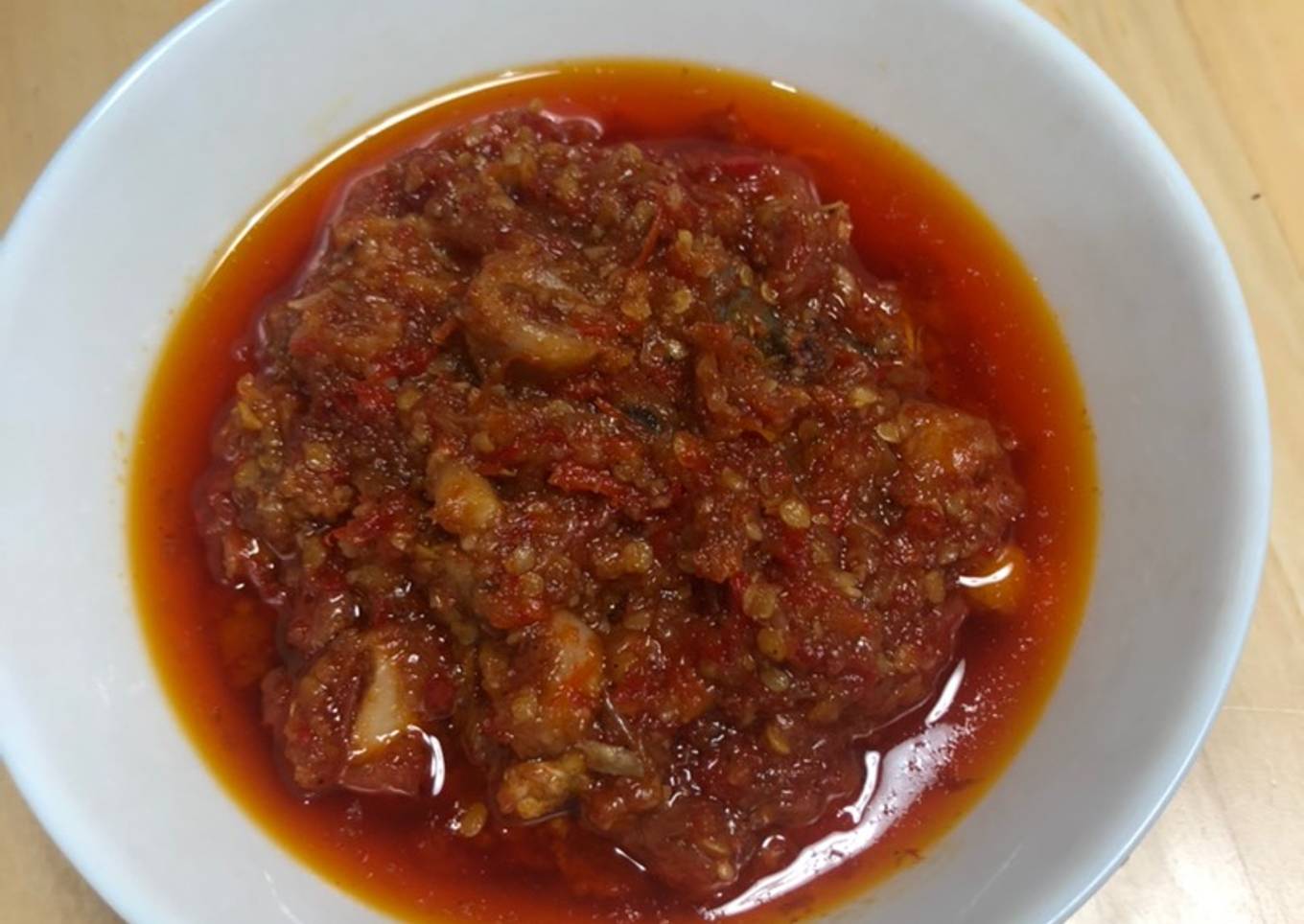 12. Sambal ikan asin