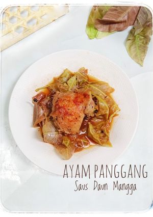 Foto resep Ayam Panggang Saus Daun Mangga