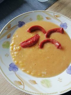 Sárgaborsó főzelék recept fotója