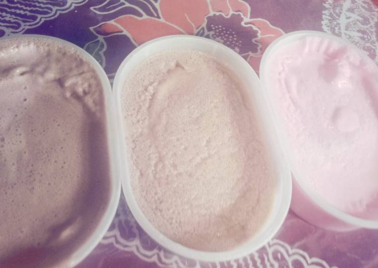 Langkah Mudah untuk Menyiapkan Es krim, anti gagal..😀😀, Lezat Sekali