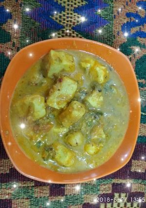 A picture of Paneer Makhana.