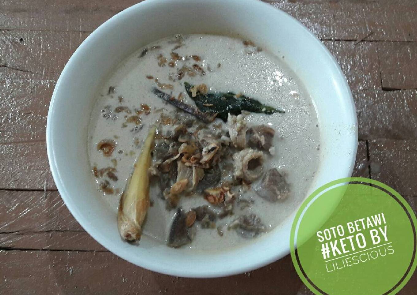 Soto betawi #keto