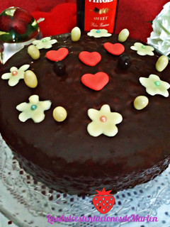 Una foto de Tarta de Almendra y Chocolate (Día de la Madre)