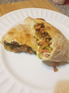 A picture of Epic Calzone.