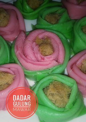 Foto resep Dadar gulung mawar