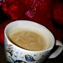 A picture of Frothy coffee.